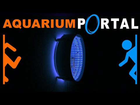 Видео: LED Аквариум портал. Как сделать аквариум с эффектом бесконечности | Infinity mirror DIY.