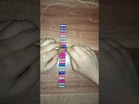 Видео: Как сделать чётки перекидные (ШКОЛЬНЫЕ