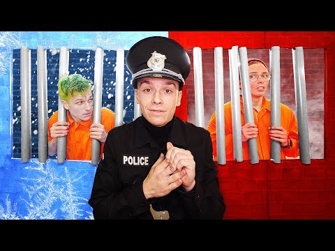Видео: ХОЛОДНАЯ vs ГОРЯЧАЯ ТЮРЬМА ЧЕЛЛЕНДЖ !
