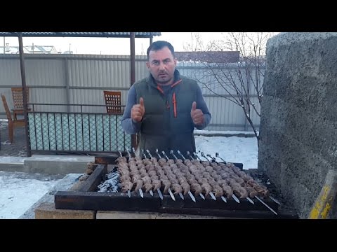 Видео: Бараньи ЯЗЫКИ на мангале. ШАШЛЫК по-кавказски. ENG SUB