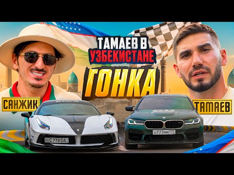 Видео: ТАМАЕВ в УЗБЕКИСТАНЕ! Гонка! Санжик Удивил Асхаба