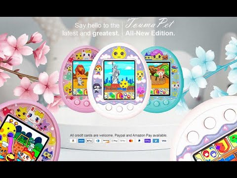 Видео: Обзор Цветной Тамагочи \ Tamagotchi Color Review (China "Touma Pet") 1080p