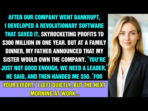 Видео: Моё программное обеспечение спасло нашу семейную компанию от банкротства, а потом отец сказал: «Т...