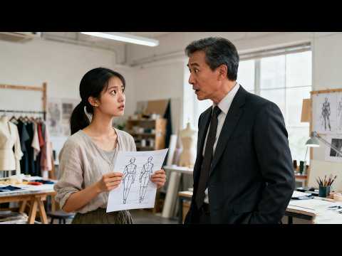 Видео: Бедная девушка без опыта дизайна поражает директора, и он сразу нанимает её.