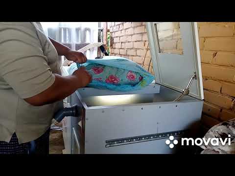 Видео: чистка подушек перьевых