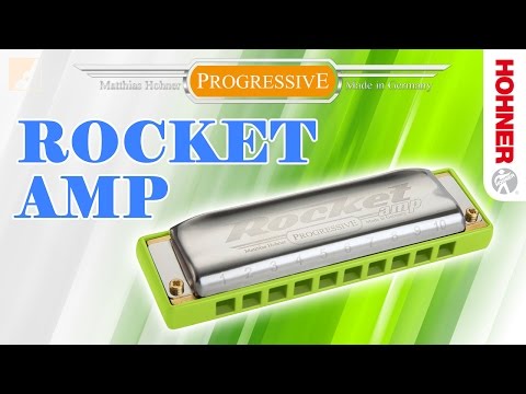 Видео: Обзор губной гармоники Hohner Rocket Amp