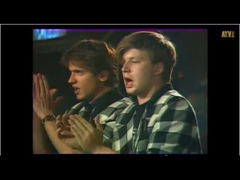 Видео: Оба-на. Номер со стаканами. Съемка 1991 года
