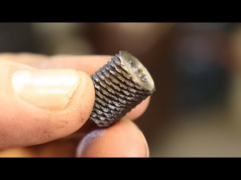 Видео: Это просто гениально! Накатка из кусочка круглого напильника!