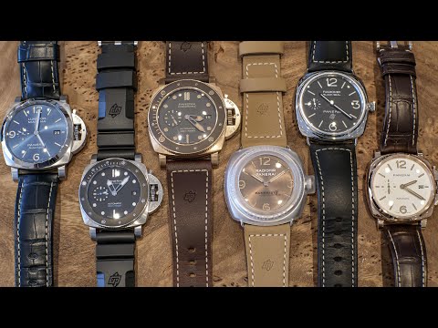 Видео: РАЗБИРАЕМСЯ В КОЛЛЕКЦИИ ЧАСОВ PANERAI!