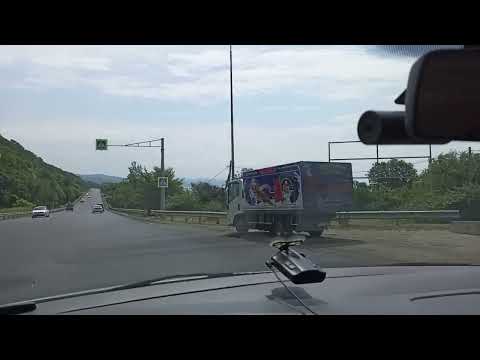 Видео: Дорога Геленджик - Туапсе🚗. 9-й день отдыха на море🌊. Переезжаем к Ласточкам🚝 🤗