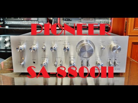 Видео: Pioneer SA-8800II video review with disassembly, видеообзор с разборкой.