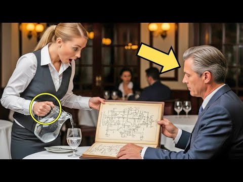 Видео: Бедная официантка говорит: «Это подпись моего пропавшего отца» — миллиардер в шоке роняет стакан