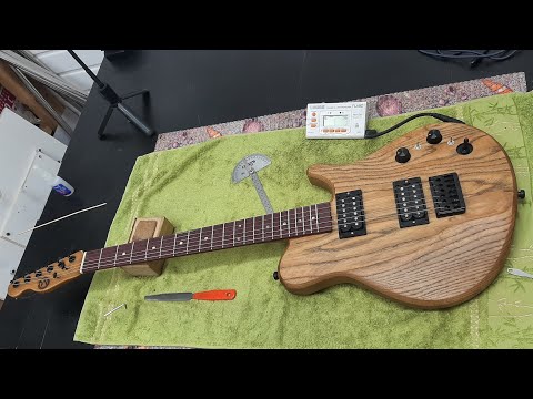 Видео: OMGUITARS "Tiger" custom guitar. Часть 3. Финал.