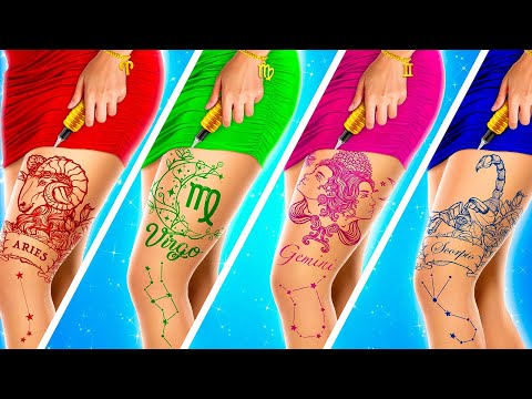 Видео: Мы Удочерили Сестер Четверняшек || Soft Girl VS E-Girl VS Indie Kid В Знаках Зодиака