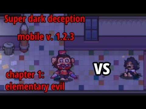 Видео: агата против обезьяны | Super Dark Deception mobile chapter 1: elementary evil