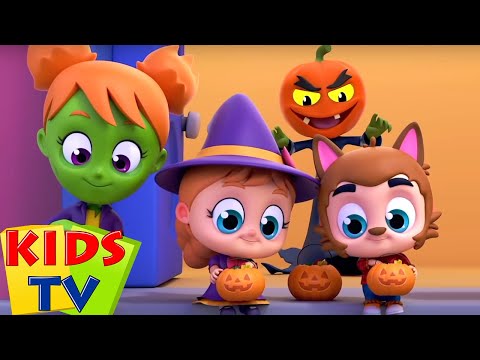 Видео: хэллоуин парад | развивающий мультфильм | потешки | Kids Tv Russia | детские песни