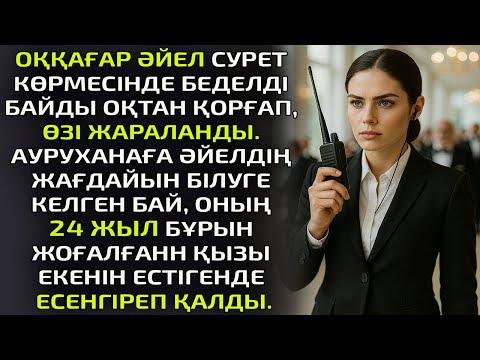Видео: ОҚҚАҒАР ӘЙЕЛ СУРЕТ КӨРМЕСІНДЕ БЕДЕЛДІ БАЙДЫ ОҚТАН ҚОРҒАП, ӨЗІ ЖАРАЛАНДЫ. АУРУХАНАҒА ӘЙЕЛДІҢ ЖАҒДАЙЫН