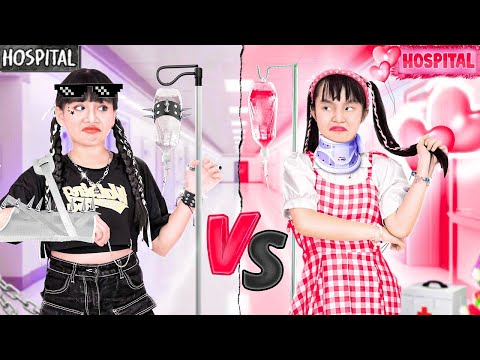 Видео: Дурная Девушка Против Электронной Девушки В Больнице | Baby Doll Channel Russia