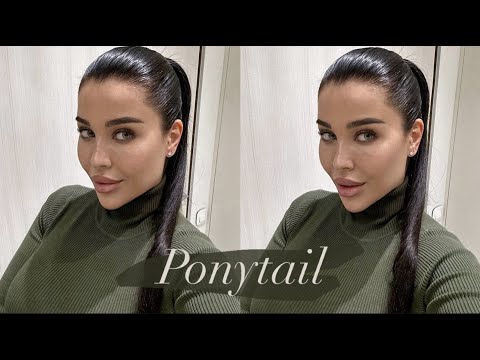 Видео: Идеальный высокий хвост за 5 минут