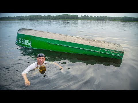 Видео: Утопили КАЗАНКУ! Краш-тест средств спасения на воде! Рыбалка в стиле Снасти Здрасьте!