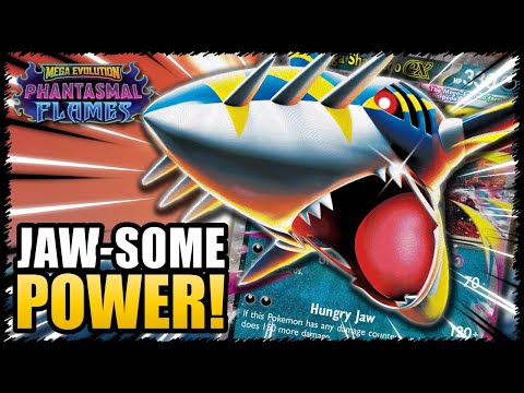 Видео: Mega Sharpedo ex — просто СУПЕР! — Phantasmal Flames