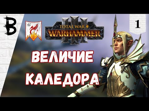 Видео: Total War: Warhammer 3: Immortal Empires Имрик, Рыцари Каледора #1 "Величие Каледора"