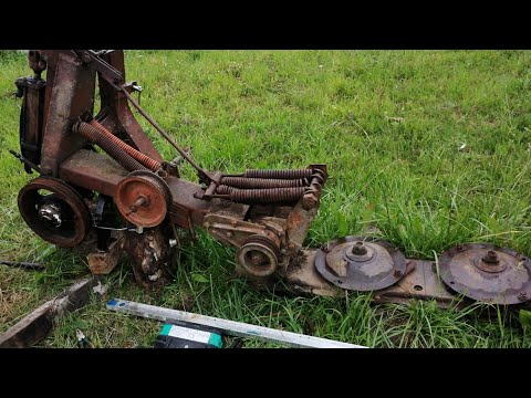 Видео: Ремонт привода косилки КРН-2.1. КОНЕЦ РЕМОНТНЫХ РАБОТ.