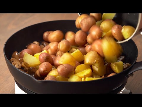 Видео: 4 быстрых и вкусных БЛЮДА ИЗ КАРТОФЕЛЯ НА СКОВОРОДЕ. Рецепты от Всегда Вкусно!