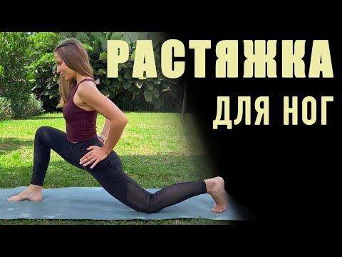 Видео: 14 МИН РАСТЯЖКА НА НОГИ статичная || Static stretching