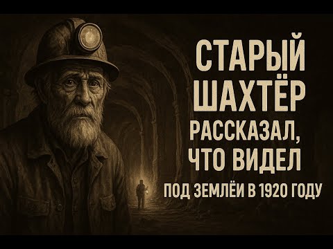 Видео: СТАРЫЙ ШАХТЁР рассказал, что видел ПОД ЗЕМЛЁЙ в 1920 году