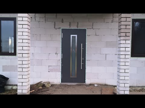 Видео: Установка входной двери hormann Thermo 65