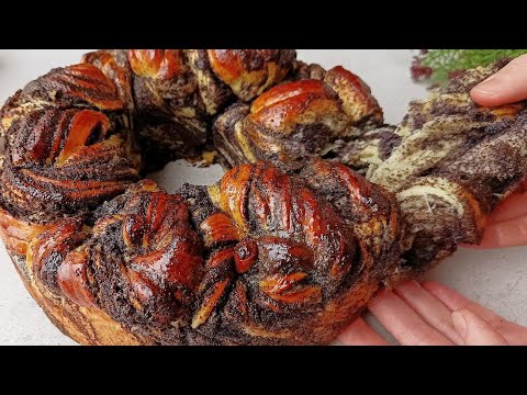 Видео: ШАЛЕНО СМАЧНО !!! Багато маку не буває :-) Плетінка з маком.