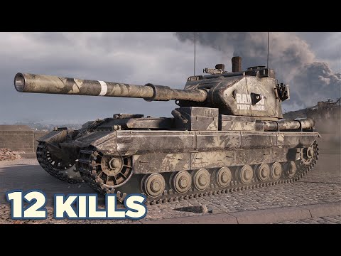 Видео: FV215b (183) • 13 Выстрелов 12 Фрагов • World of Tanks