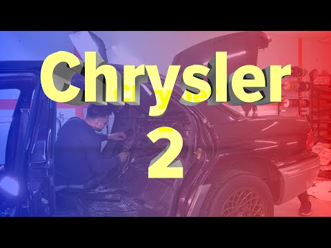 Видео: Chrysler кэпа. Часть 2. Мы продолжили делать шумоизоляцию)))