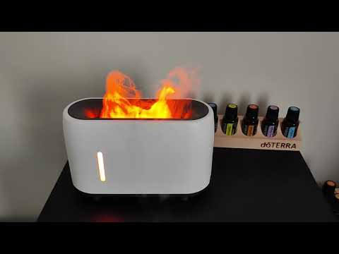 Видео: Диффузор ПЛАМЯ (Flame Aroma Diffuser) для эфирных масел