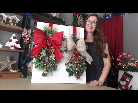 Видео: Узнайте, как сделать дверь Scapular на Рождество!