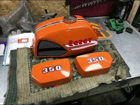 Видео: чезет 472.4    1980 год выпуска     реставрация в Брянске