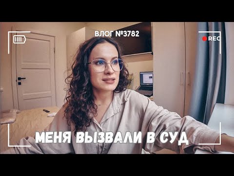 Видео: Меня вызвали в суд!  - ВЛОГ №3782  - 12.11.25