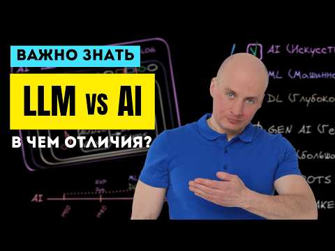 Видео: LLM vs AI: В чем отличия? Что такое генеративный ИИ?