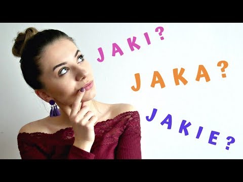 Видео: Прикметники в польській мові - Polishglots