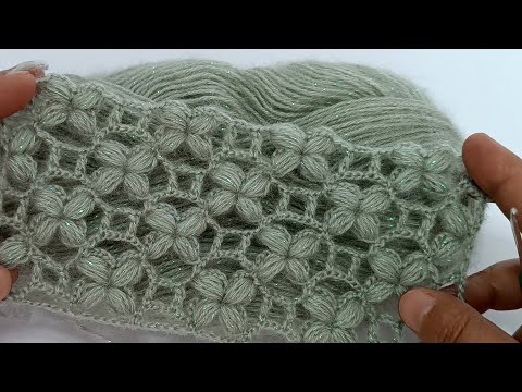 Видео: Отличный узор крючком! Вязание крючком пошагово для начинающих.