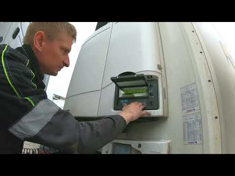 Видео: Сломался рефрижератор.CARRIER 1550 Vektor.