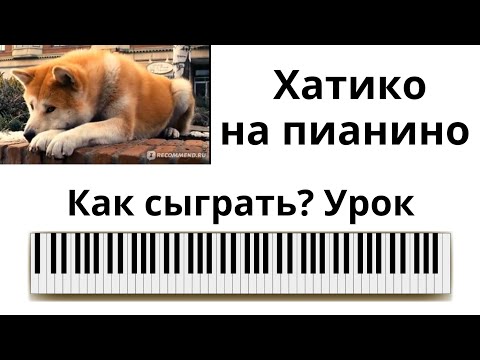 Видео: Хатико на пианино как сыграть? Разбор популярной мелодии
