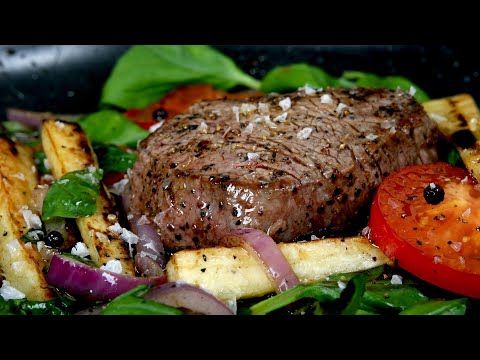 Видео: Потрясающе Вкусный Шедевр на Обед👍Сверкаюшие Стейки и глазированные Овощи/ Вкусно от Элины❤️