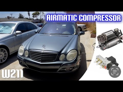 Видео: Замена компрессора/клапанного блока AIRMATIC W211
