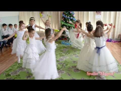 Видео: Новогодний утренник 2017. Герейхановский детский сад (старшая группа).