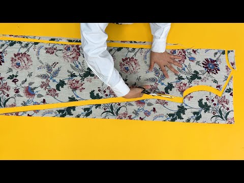 Видео: [DIY] Попробуйте разрезать неиспользуемые шторы. | Просто взгляните на это спокойно.