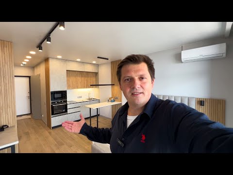 Видео: Ремонт 37 кв.м. в Батуми Квартира сдается! 39 этаж Вид на МОРЕ.