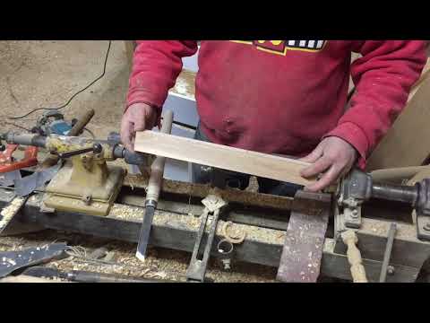 Видео: Точение ножки за 1.5 мин