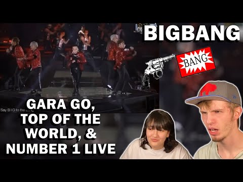 Видео: BIGBANG - GARA GARA GO, TOP OF THE WORLD, & NUMBER 1 LIVE 2014 (РЕАКЦИЯ ПАР!) | WOOOOOOOOOO